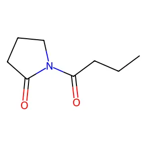 1-Butanoylpyrrolidin-2-one structure