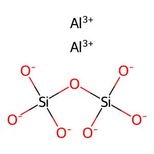 硅酸(H6Si2O7)铝盐(1:2) structure