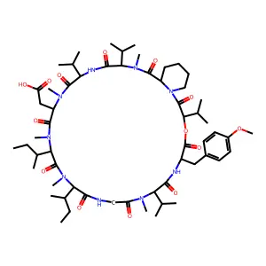 Clavariopsin A structure