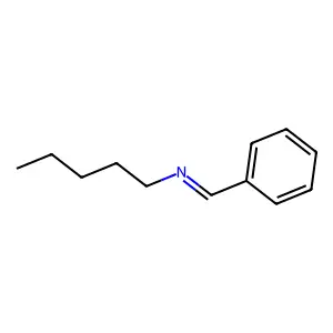 1-Pentanamine, N-(phenylmethylene)- structure
