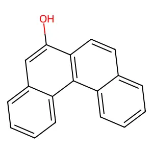 Benzo(c)phenanthren-6-ol structure