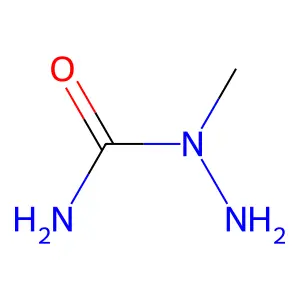 1-methylhydrazinecarboxamide structure