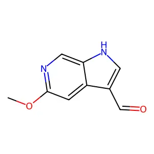 5-甲氧基-1H-吡咯并(2,3-c)吡啶-3-甲醛 structure