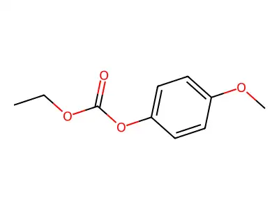 Ethyl 4-methoxyphenyl carbonate structure