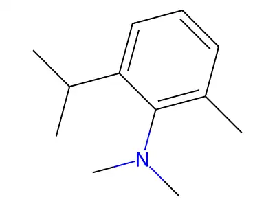2-Isopropyl-N,N,6-trimethylaniline structure