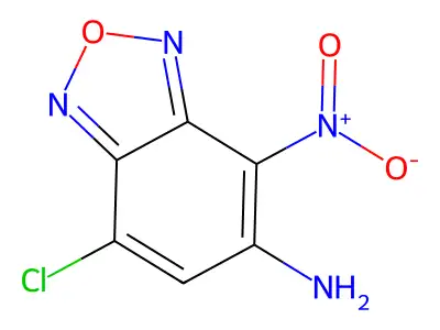 7-Chloro-4-nitro-2,1,3-benzoxadiazol-5-amine structure