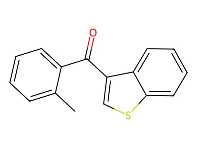 Methanone, benzo[b]thien-3-yl(2-methylphenyl)- structure
