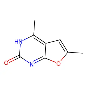 4,6-Dimethylfuro[2,3-d]pyrimidin-2-ol structure