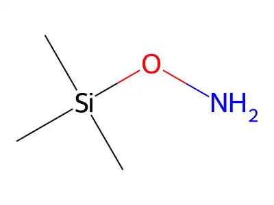 O-(Trimethylsilyl)hydroxylamine structure