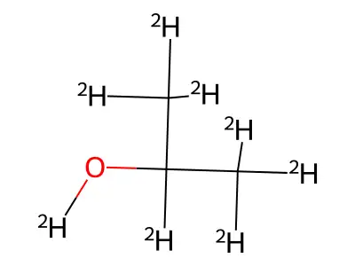 (O,1,1,1,2,3,3,3-2H8)propan-2-ol structure