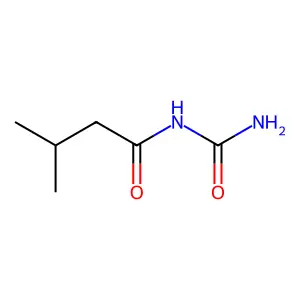 (3-Methylbutyryl)urea structure