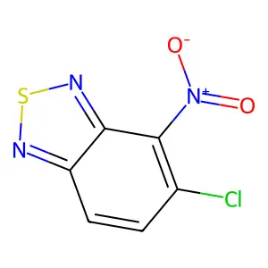 5-Chloro-4-(hydroxy(oxido)amino)-2,1,3-benzothiadiazole structure