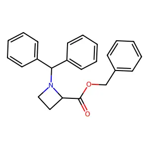 Benzyl N-Diphenylmethyl-2-azetidinecarboxylate structure