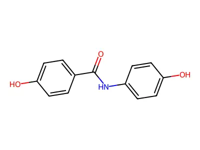 4,4'-Dihydroxybenzanilide structure