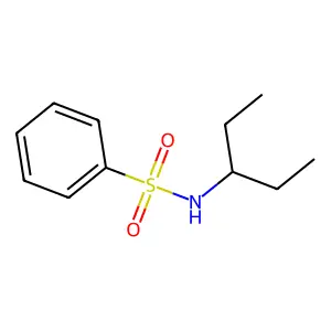 N-pentan-3-ylbenzenesulfonamide structure