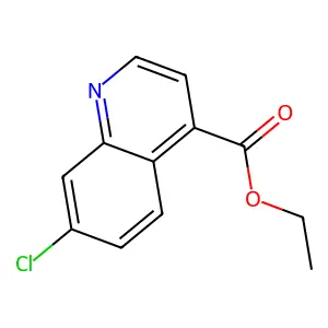 Ethyl 7-chloroquinoline-4-carboxylate structure