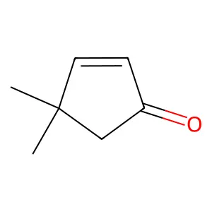 4,4-Dimethyl-2-cyclopenten-1-one structure