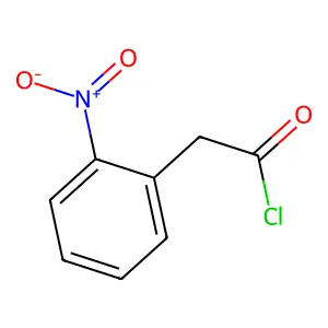 o-Nitrophenylacetyl chloride structure