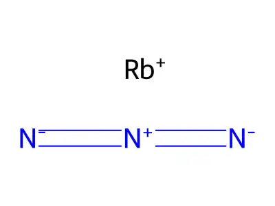 疊氮化銣 structure