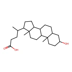 Isoallolithocholic Acid structure