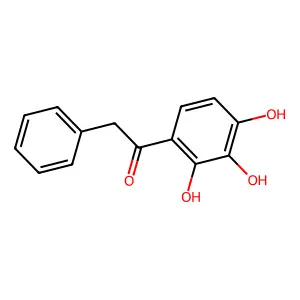2-Phenyl-1-(2,3,4-trihydroxyphenyl)ethanone structure