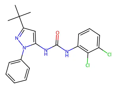 1-(3-Tert-Butyl-1-Phenyl-1h-Pyrazol-5-Yl)-3-(2,3-Dichlorophenyl)urea structure
