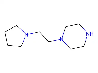 1-[2-(Pyrrolidin-1-yl)ethyl]piperazine structure