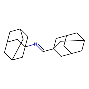 N,1-bis(1-adamantyl)methanimine structure