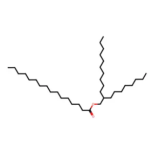 2-Octyldodecyl palmitate structure