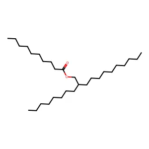 2-Octyldodecyl decanoate structure