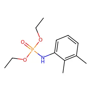 N-diethoxyphosphoryl-2,3-dimethylaniline structure