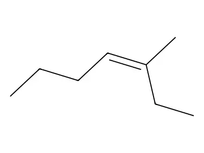 (Z)-3-Methylhept-3-ene structure