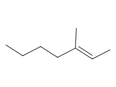 2-Heptene, 3-methyl- structure