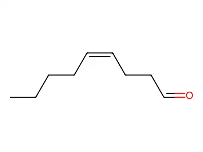 4-Nonenal, (4E)- structure