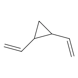1beta,2alpha-Divinylcyclopropane structure