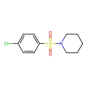 Piperidine, 1-[(4-chlorophenyl)sulfonyl]- structure