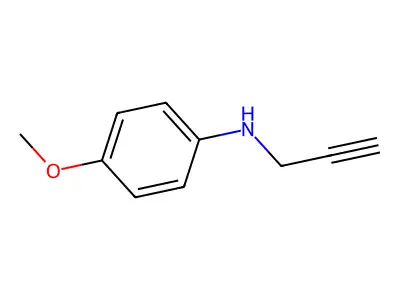 4-methoxy-N-(prop-2-yn-1-yl)aniline structure