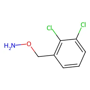 O-[(2,3-dichlorophenyl)methyl]hydroxylamine structure