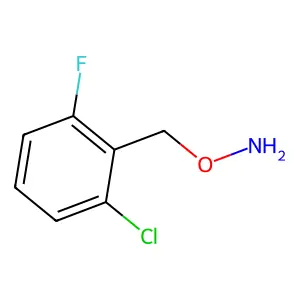 O-(2-氯-6-氟苄基)羟胺 structure