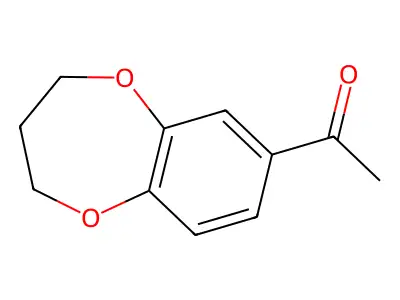 1-(3,4-dihydro-2H-1,5-benzodioxepin-7-yl)ethan-1-one structure