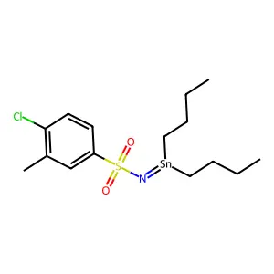 4-Chloro-n-(dibutylstannanylidene)-3-methylbenzenesulfonamide structure