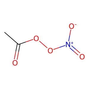 過氧硝酸乙醯酯 structure