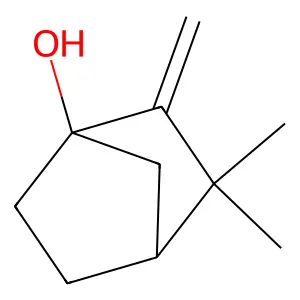 3,3-Dimethyl-2-methylidenebicyclo[2.2.1]heptan-1-OL structure