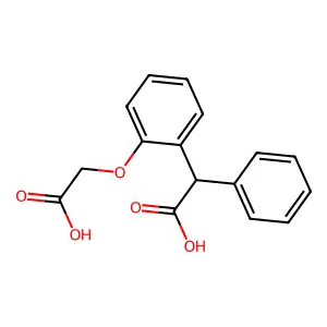 2-[2-(羧甲氧基)苯基]-2-苯基乙酸 structure