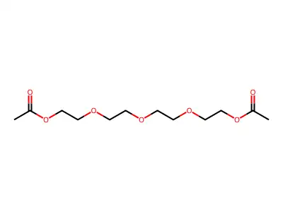 3,6,9,12-Tetraoxatetradecan-1-ol, 13-oxo-, 1-acetate structure