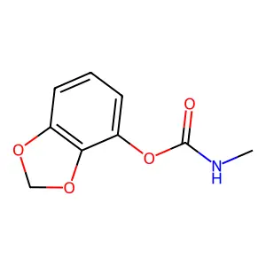 1,3-苯并二噁茂-4-基甲基氨基甲酸酯 structure