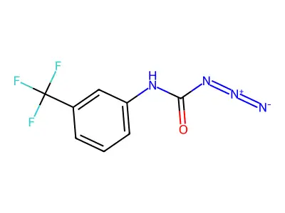 1-Diazo-3-[3-(trifluoromethyl)phenyl]urea structure