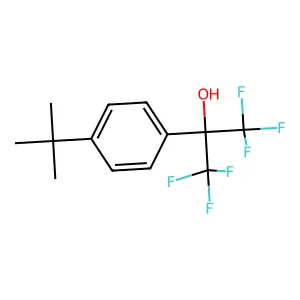 2-(4-Tert-butylphenyl)-1,1,1,3,3,3-hexafluoropropan-2-ol structure