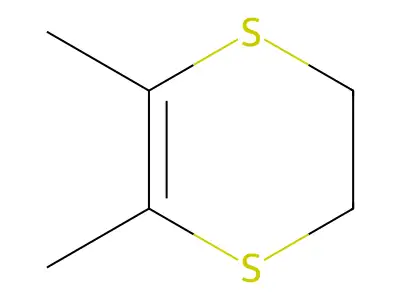 2,3-Dihydro-5,6-dimethyl-1,4-dithiin structure