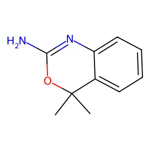4H-3,1-Benzoxazin-2-imine, 1,2-dihydro-4,4-dimethyl- structure